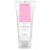 Смазка на водной основе Mixgliss Sweet с ароматом бабл-гам - 70 мл. - Mixgliss - купить с доставкой в Ижевске