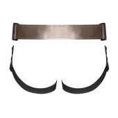 Бронзовый пояс для насадок Curious Harness - Strap-on-me - купить с доставкой в Ижевске
