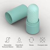 Мятный двусторонний мастурбатор Arcwave Ghost Pocket Stroker - Arcwave - в Ижевске купить с доставкой