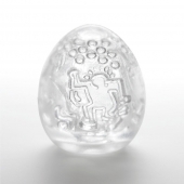 Мастурбатор-яйцо Keith Haring EGG DANCE - Tenga - в Ижевске купить с доставкой