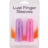 Набор из 2 насадок на пальцы Lust Finger Sleeves - Seven Creations