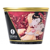 Массажная  свеча Sparkling Strawberry Wine с ароматом клубничного вина - 170 мл. - Shunga - купить с доставкой в Ижевске