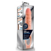 Телесная насадка на пенис 9 Inch Cock Sheath Extender - 22,2 см. - Blush Novelties - в Ижевске купить с доставкой