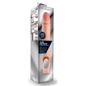 Телесная насадка на пенис 10 Inch Cock Sheath Extender - 25 см. - Blush Novelties - в Ижевске купить с доставкой