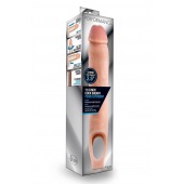 Телесная насадка на пенис 11.5 Inch Cock Sheath Penis Extender - 29,2 см. - Blush Novelties - в Ижевске купить с доставкой