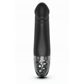Черный вибратор с электростимуляцией Real Deal Neal - 16,5 см. - MyStim - купить с доставкой в Ижевске