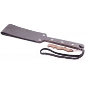 Гладкий мягкий удлиненный пэддл с заклепками - 32 см. - Crazy Handmade - купить с доставкой в Ижевске