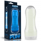 Светящийся в темноте мастурбатор Lumino Play Masturbator Pocketed - Lovetoy - в Ижевске купить с доставкой