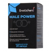 Капсулы для мужчин Erotichard male power - 20 капсул (0,370 гр.) - Erotic Hard - купить с доставкой в Ижевске