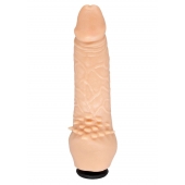 Телесная насадка-фаллос с шипами для массажа клитора - 17,8 см. - LOVETOY (А-Полимер) - купить с доставкой в Ижевске