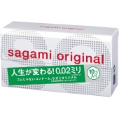 Ультратонкие презервативы Sagami Original 0.02 - 10 шт. - Sagami - купить с доставкой в Ижевске