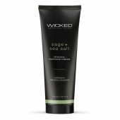 Массажный легкий крем WICKED Sage plus Sea Salt - 120 мл. - Wicked - купить с доставкой в Ижевске