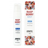 Возбуждающий гель Raspberry Mint с ароматом малины и мяты - 15 мл. - Exsens - купить с доставкой в Ижевске