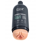 Телесный мастурбатор-вагина Shower Therapy Milk Me Honey - Pipedream - в Ижевске купить с доставкой