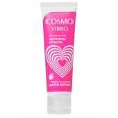 Возбуждающий гель на водно-силиконовой основе Cosmo Vibro с ароматом земляники - 50 гр. - Биоритм - купить с доставкой в Ижевске