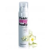 Массажная хрустящая пенка Tickle My Body Monoi с ароматом моной - 150 мл. - Love to Love - купить с доставкой в Ижевске