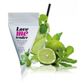 Съедобное согревающее массажное масло Love Me Tender Mojito с ароматом мохито - 10 мл. - Love to Love - купить с доставкой в Ижевске