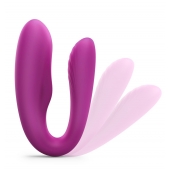 Лиловый вибратор для пар Match Up Couple Vibrator with Remote Control - Love to Love купить в Ижевске с доставкой в Orgasmix.ru Лиловый вибратор для пар Match Up Couple Vibrator with Remote Control - Love to Love