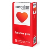 Презервативы Masculan Sensitive plus - 10 шт. - Masculan - купить с доставкой в Ижевске