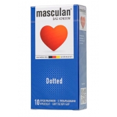 Презервативы с пупырышками Masculan Dotted - 10 шт. - Masculan - купить с доставкой в Ижевске