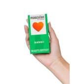 Презервативы анатомической формы Masculan Anatomic - 10 шт. - Masculan - купить с доставкой в Ижевске