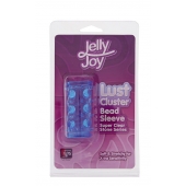 Голубая насадка с шипами и шишечками LUST CLUSTER - Dream Toys - в Ижевске купить с доставкой