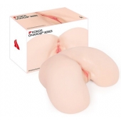 Мастурбатор-полуторс с двойным слоем материала Maria Onahole Real Vagina - KOKOS - в Ижевске купить с доставкой