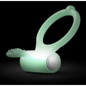 Светящееся в темноте эрекционное виброкольцо Power Clit - Dorcel - в Ижевске купить с доставкой