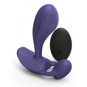 Темно-синий вибромассажер Witty P G Vibrator with Remote Control - Love to Love - в Ижевске купить с доставкой