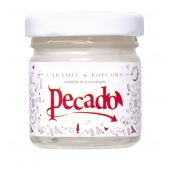 Массажная свеча Caramel   Popcorn - 35 мл. - Pecado - купить с доставкой в Ижевске