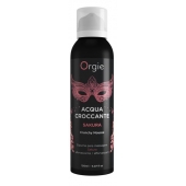 Хрустящая пенка для массажа Orgie Acqua Croccante Sakura с ароматом сакуры - 150 мл. - ORGIE - купить с доставкой в Ижевске