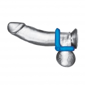 Комплект из 2 эрекционных колец-восьмерок 2-Pack Duo Cock And Ball Stamina Enhancement Ring - BlueLine - в Ижевске купить с доставкой