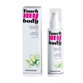 Силиконовый лубрикант 2-в-1 Touch My Body с ароматом моной - 100 мл. - Love to Love - купить с доставкой в Ижевске