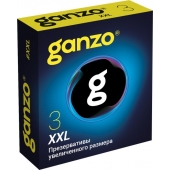 Презервативы увеличенного размера Ganzo XXL - 3 шт. - Ganzo - купить с доставкой в Ижевске