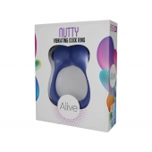 Синее эрекционное виброкольцо Nutty - Adrien Lastic - в Ижевске купить с доставкой