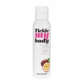 Массажная хрустящая пенка Tickle my body с ароматом маракуйи - 150 мл. - Love to Love - купить с доставкой в Ижевске