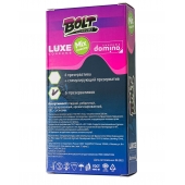 Набор презервативов Bolt Condoms - Luxe - купить с доставкой в Ижевске