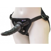 Комплект из трусиков Harness и двух насадок - 20,5 и 18 см. - LOVETOY (А-Полимер) - купить с доставкой в Ижевске