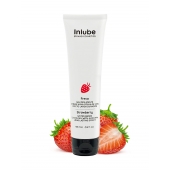 Лубрикант на водной основе Nuei Inlube с алоэ вера и ароматом клубники - 100 мл. - Nuei cosmetics - купить с доставкой в Ижевске