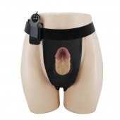 Полый вибрострапон на регулируемых трусиках Draven - 17,5 см. - Baile - купить с доставкой в Ижевске