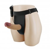 Полый вибрострапон на регулируемых трусиках Draven - 17,5 см. - Baile - купить с доставкой в Ижевске