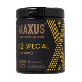 Презервативы с точками и рёбрами MAXUS Special - 12 шт. - Maxus - купить с доставкой в Ижевске