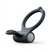 Черное эрекционное кольцо Power Clit - Dorcel - в Ижевске купить с доставкой