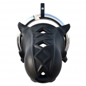 Черный замок верности Extreme Silicone Cock Blocker - Pipedream - купить с доставкой в Ижевске