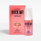 Жидкий вибратор Nuei Rock Me! с ароматом клубники - 20 мл. - Nuei cosmetics - купить с доставкой в Ижевске