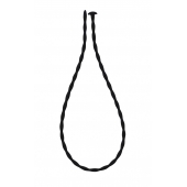 Черный уретральный массажер Glide Small - 30 см. - Lola Games - купить с доставкой в Ижевске