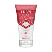 Интимный гель-смазка на водной основе Lubrimax Magic Strawberry - 75 мл. - ИнтелБИО - купить с доставкой в Ижевске
