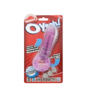 Фиолетовое эрекционное кольцо с вибрацией и пальчиком OYEAH PURPLE - Screaming O - в Ижевске купить с доставкой