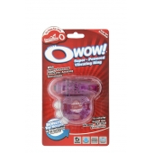 Фиолетовое эрекционное виброкольцо OWOW PURPLE - Screaming O - в Ижевске купить с доставкой