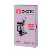 Презервативы OKOTO Mega Mix - 12 шт. - Sitabella - купить с доставкой в Ижевске